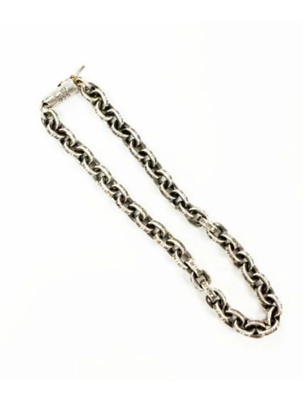Chrome Hearts Paper Chain Bracelet Silver